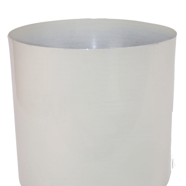 Metal Beyaz Saksı 22*22*22