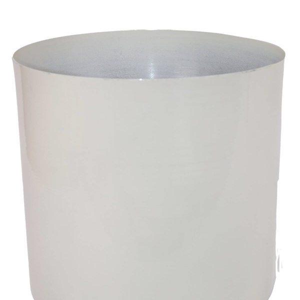 Metal Beyaz Saksı 30*30*30