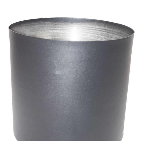 Metal Saksı Siyah 22*22*22