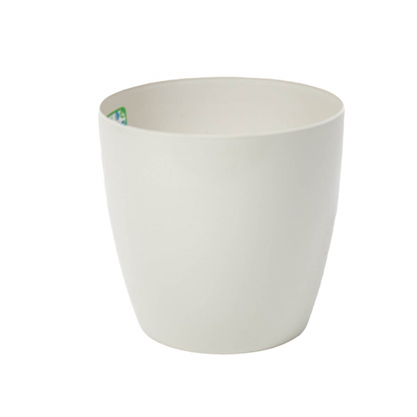 Plastik Saksı Beyaz 20*18,5*18,5