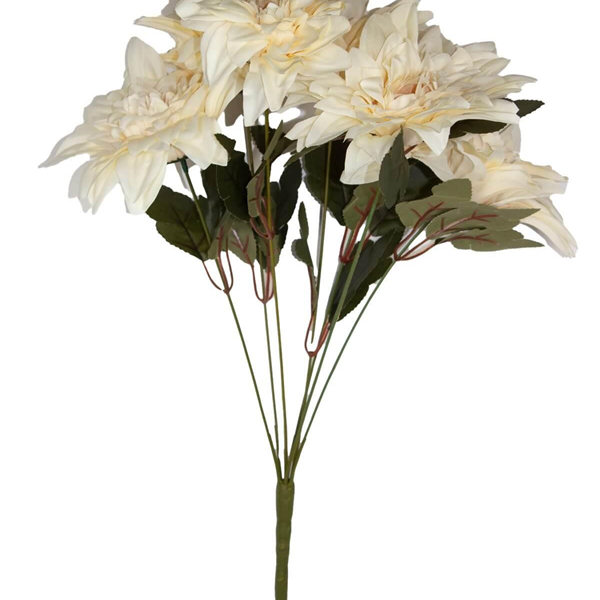 Yapay 7'li Yıldız Çiçeği Krem Rengi