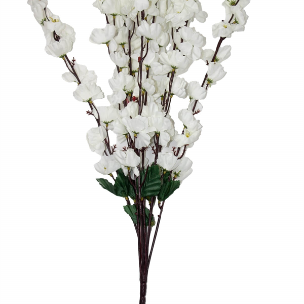 Yapay Bahar Dalı 9'lu Beyaz