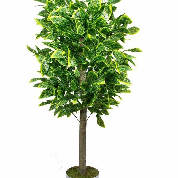 Yapay Ceviz Ağacı Sarı Desenli 200 Cm