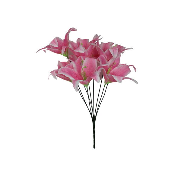 Yapay Zambak Çiçeği Açık Pembe