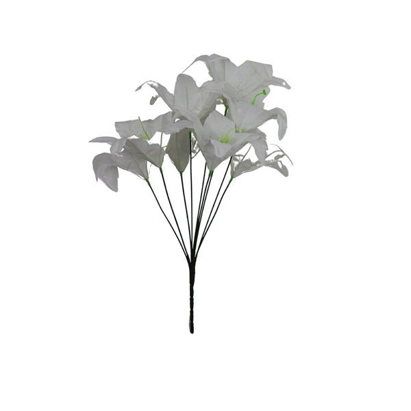 Yapay Zambak Çiçeği Beyaz